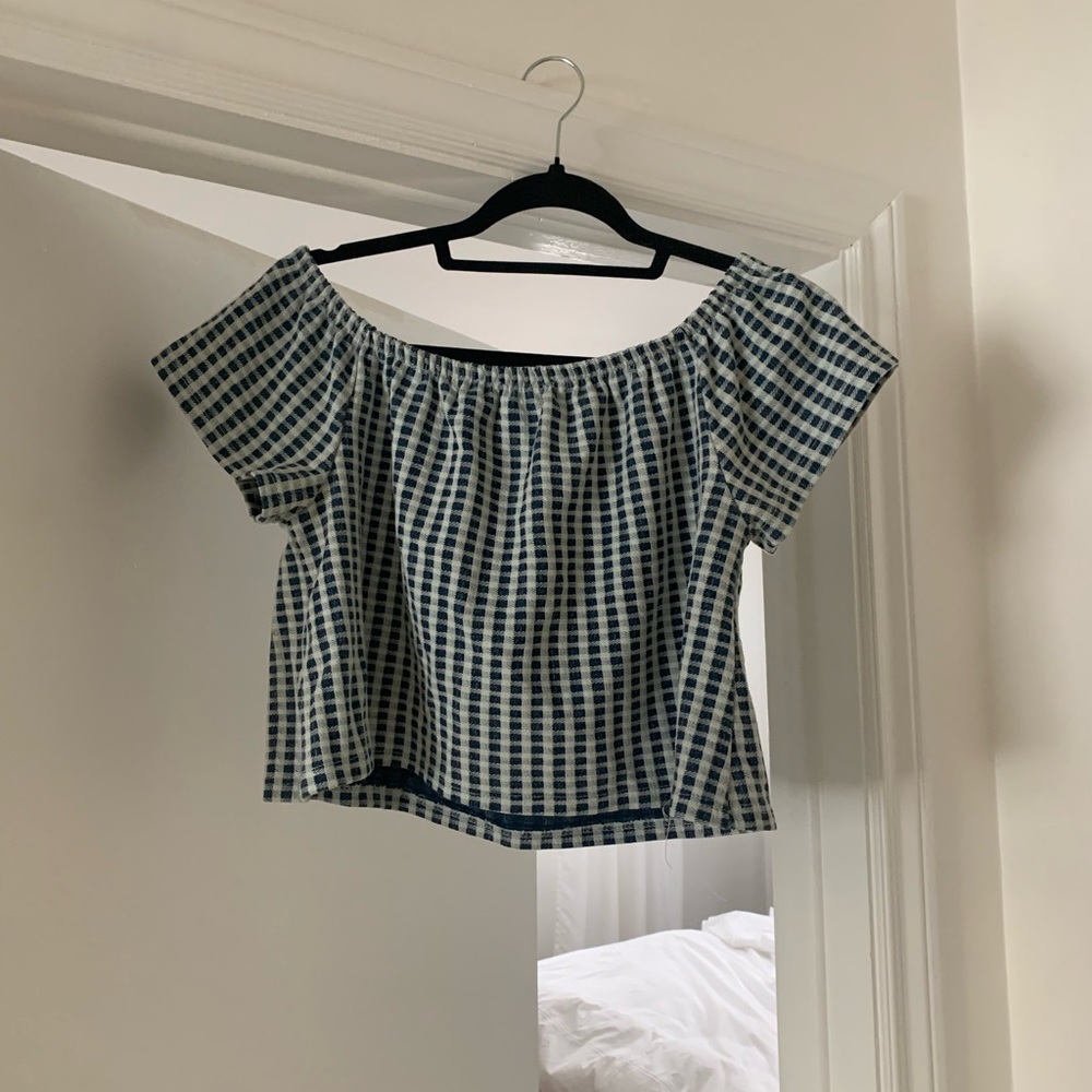 Zara off the shoulder top